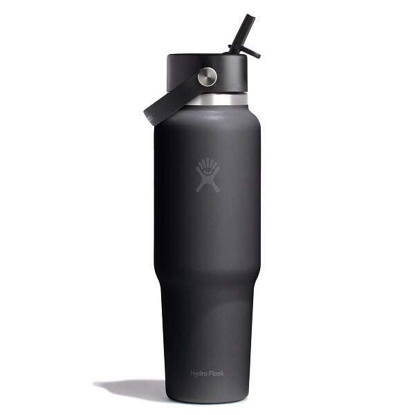 40 oz Travel Bottle with Flex Straw Cap R7