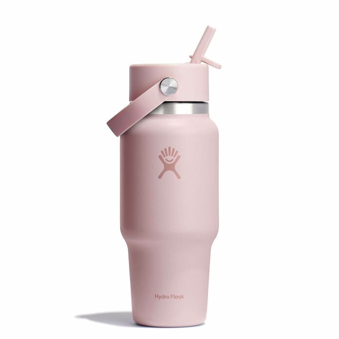 24 oz Travel Bottle with Flex Straw Cap V9