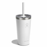 20 oz All Around™ Tumbler with Clear Straw Lid - White